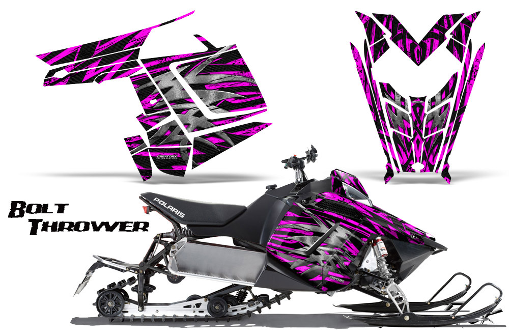 Polaris Rush Graphics Kit Bolt Thrower Pink